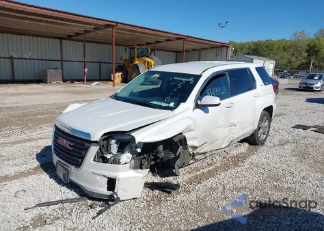 2017 GMC Terrain Sle-1 из США, поврежденный, VIN 2GKALMEK9H6351106